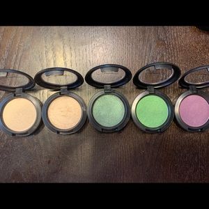 MAC Pro Longwear and Megametal Eyeshadows
